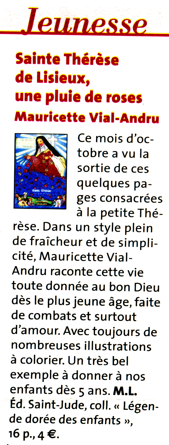 St JUDE Editions Homme N1528 27oct12 STherese